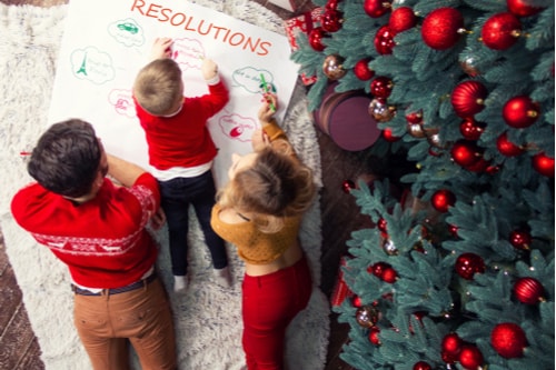 How To Celebrate The New Year With Young Kids resolutions
